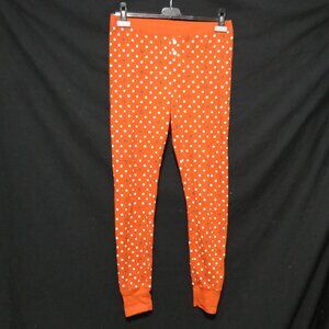 OLD NAVY | large | Waffle Knit Polka Dot Pajama Pants | Cuffed Bottoms